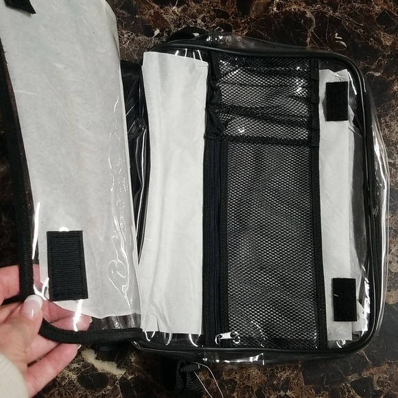 Clear Messenger/Computer Backpack, new - Picture 4 of 5